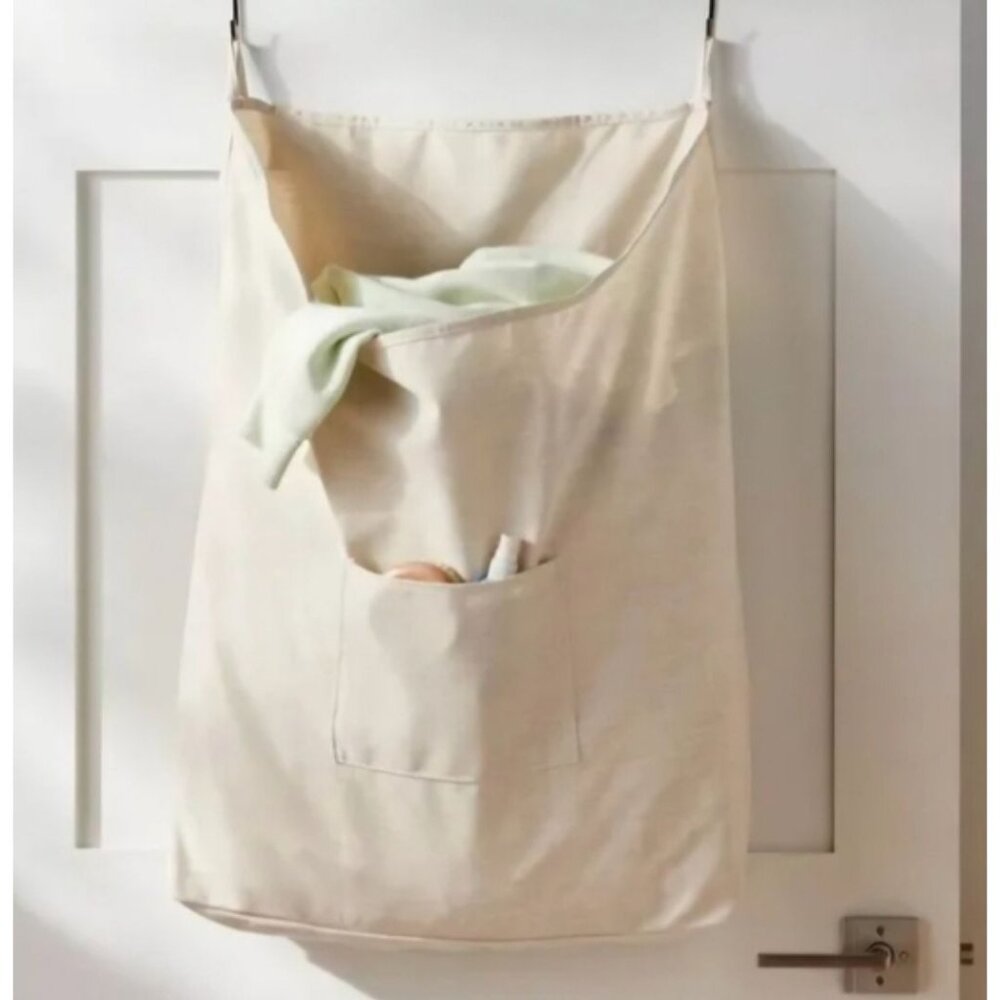 Brightroom Hanging Laundry Bag With Hooks